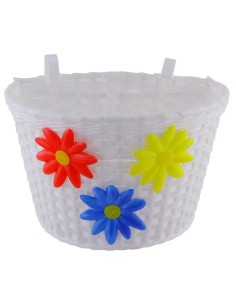 16/20 Large Size Bike Basket White.